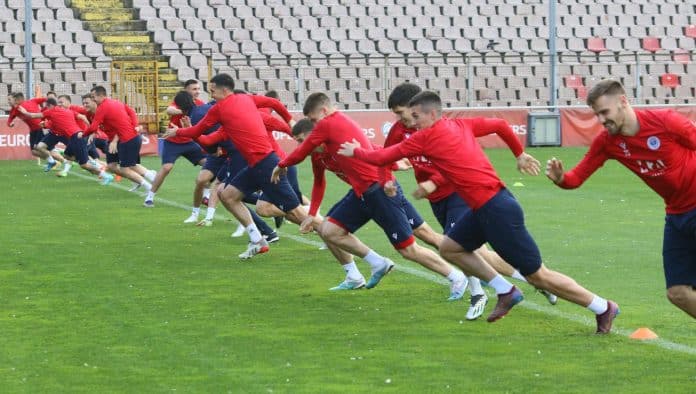 Fudbaleri Zrinjskog Obavili Posljednji Trening Pred Finale Kupa Bosne
