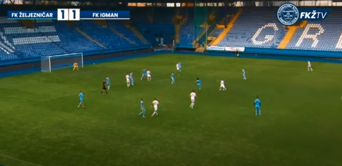 (VIDEO) Nevjerovatan gol Bešagića protiv Željezničara uz ovacije navijača Plavih Video Nevjerovatan Gol Besagica Protiv Zeljeznicara Uz Ovacije Navijaca Plavih