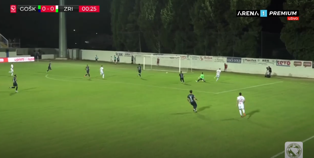 (FOTO) Zrinjski fenomenalno započeo utakmicu: Plemići postigli gol već u prvoj minuti nakon sjajne asistencije Kiše image