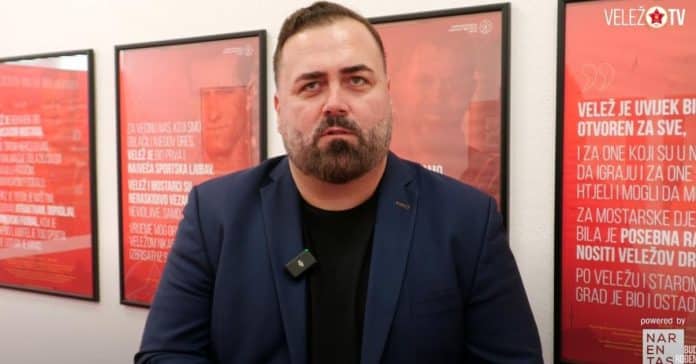 (VIDEO) Admir Rahimić obećava da će Velež vratiti u vrh Video Admir Rahimic Obecava Da Ce Velez Vratiti U Vrh