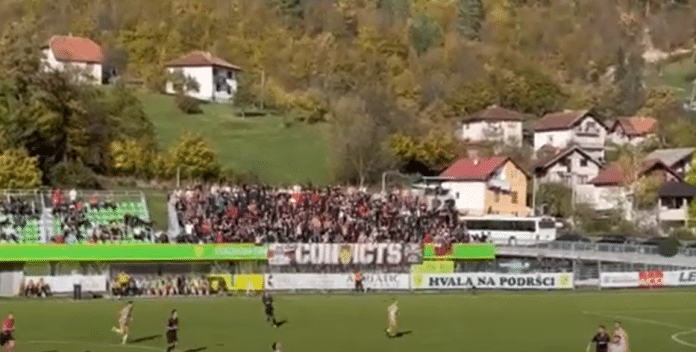 (VIDEO) Robijaši stvaraju spektakl u Prvoj ligi FBiH: Navijači Čelika Video Robijasi Stvaraju Spektakl U Prvoj Ligi Fbih Navijaci Celika