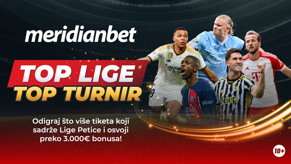 Osvoji fantastičnih 1000€ na top ligama! Osvoji fantastičnih 1000€ na top ligama!