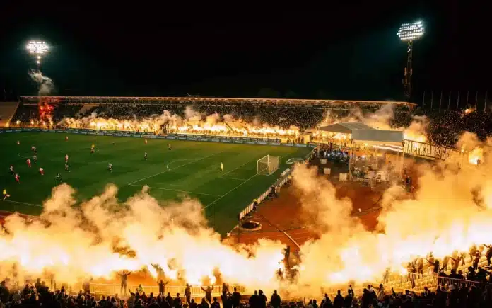 BURAN ROĐENDAN: Minimalac Partizana, crveni karton, penal, dugački prekidi (VIDEO)